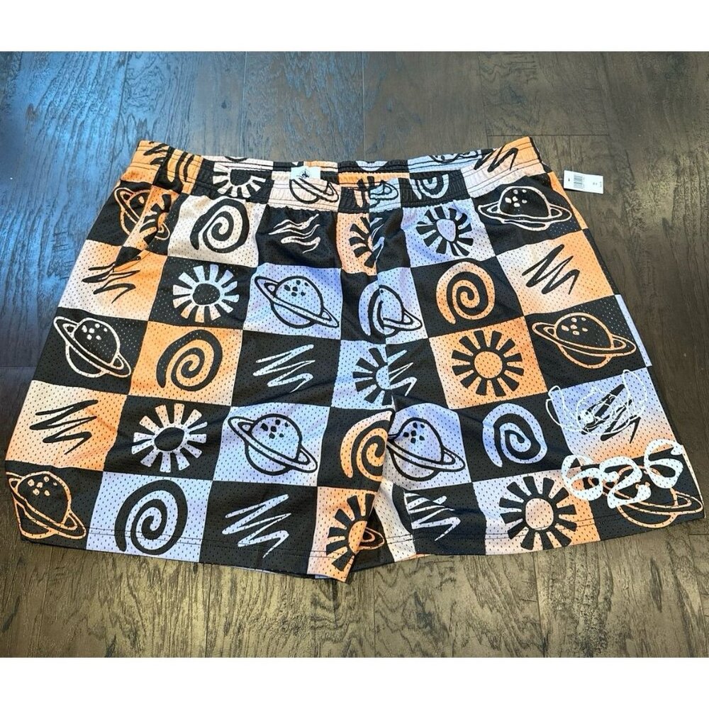 Disney Parks Mens 3x Mesh shorts Multicolor‎ All Over Print Planets nwt